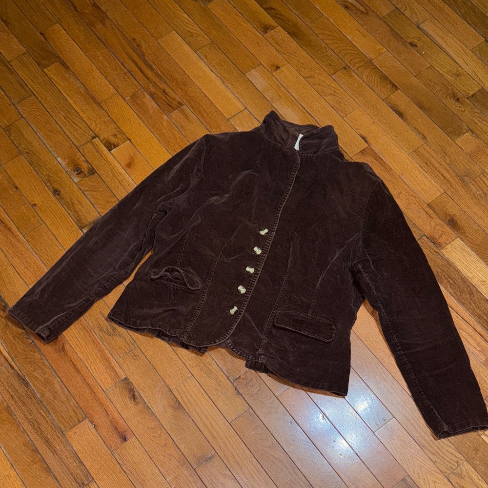 St. John's Bay Brown Corduroy Blazer